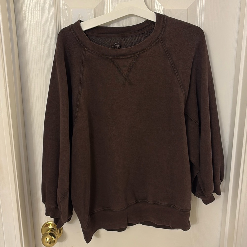 Aerie Like New 3/4 Sweatshirt